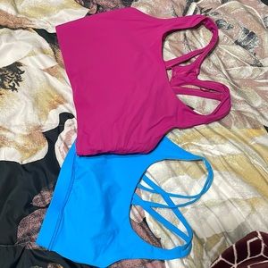 Lululemon size 8 sports bra bundle